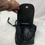 Coach Mini Leather Backpack Glove Tan Turn Lock Vintage Brass hardware Photo 5