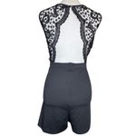 Zanzea Sleeveless Black Lace Romper Jumpsuit Cutout Sexy Back w/Pockets 3X Photo 2