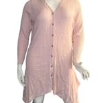 H by Halston Ribbed V Neck Buttoned Cardigan Photo 1