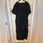 French Connection French Connection Women's Bubble Sleeve Poplin Maxi Dress Black XXL Photo 10