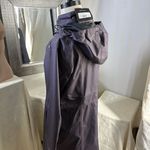 Eddie Bauer NWT- Purple Trench Coat with Tailored Silhouette Photo 7