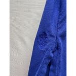 Free People  Movement Top‎ Sz L  Blue Go Outside Look Within Short Sleeve Tee Photo 4