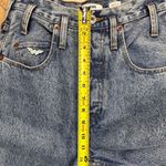 RE/DONE NWT Women's 80’s Peg Leg Jeans Denim WW84 Tapered Size 26 Acid Blue Wash Photo 8