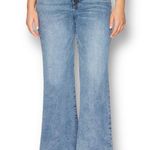 Good American NWT Good Waist Palazzo Jeans 14/32 Indigo $149 Wide-Leg Normcore Photo 1