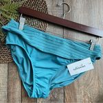 NWT Swimsuits for All Womens Swim Bikini Bottom Blue Green Size 10 Photo 0