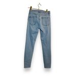 frame denim Frame Le Skinny De Jeanne Raw Hem Crop Jeans in Jerome Blue Size 25 Photo 9