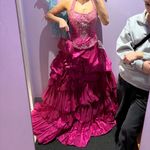 MARY's 3 Piece Pink Satin Prom Quincy Dress Set Photo 2