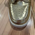 Nike - Women’s dunk Sky Hi Sp Liquid Gold hidden wedge sneaker. size 7! RARE! Photo 5