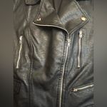 Windsor  faux leather motorcycle jacket NWOT Photo 1