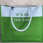 Kate Spade x Target Green/light Blue It's in the Bag Knit Tote; In Hand! Photo 0