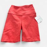 Beyond Yoga Spacedye At Your Leisure High-Waist Biker Shorts Fresh Coral NEW xs Photo 3