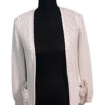 Tahari Cardigan Sweater – Faux Fur Pockets, Cozy Chic Layer Photo 0