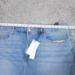 Good American  Zara High Rise Skinny Jeans Plus Size 30 62 29" Inseam Blue Photo 8
