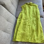 Chico's 100% Linen Green  Sleeveless dress Photo 4