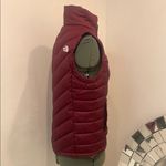 The North Face Women's Burgundy Puffer Vest Photo 4