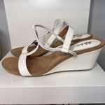 Style & Co . White Wedge Sandals Ankle‎ Strap T-Strap Comfort Casual-Size 11 Photo 4