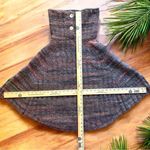 Anthropologie Maison Pholya Knit Cowl Neck Poncho Sweater L/XL - Cottagecore Photo 4