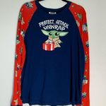 Munki Munki Star Wars Yoda 2pc Pajama Set XL Christmas Top and Bottoms Soft Photo 0