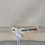 Marine layer NWOT- Marine‎ Layer Velour Corduroy V-Neck Sweatshirt- Size M Photo 4