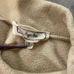 Hippie Rose  Cropped Mock Neck Long Sleeve Drawstring Waist Fleece Sweater Size M Photo 2