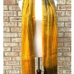 Frye NWT Brushed Plaid Fringe Scarf Photo 2
