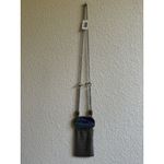 Long Chain Purse Pendant Necklace Silver Plated Cell Phone Holder Msrp‎ $224 Photo 1