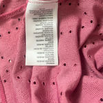 Urban Outfitters  Pink Gingham‎ Eyelet Sides Shoulder Tie Mini Dress Size Large Photo 4