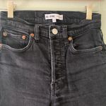 RE/DONE High Rise Stove Pipe Jeans Size 25 Photo 3