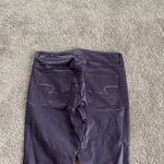 American Eagle NWT  Hi Rise Faux Leather Jeggings SIZE 10 Photo 7
