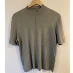 Tahari Mock Neck Sweater Short Sleeve Green Size XL NWT Photo 0