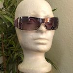 Y2K Fairy Baddie It Girl Trendy Streetwear Butterfly sunglasses purple tinted lenses Photo 3