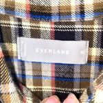 Everlane Women's Boxy Plaid Flannel Shirt Size XS Photo 4
