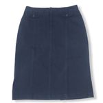 Lands' End Lands’ End Navy Blue Pencil Skirt Photo 5
