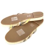 Madewell  The Kathryn Espadrille Slide Sandal in Leather Size 9 NIB Multi Photo 3