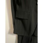 Banana Republic Y2K Women's Suit Blazer and Pants Black w/Pink Blue Pinstripes Photo 5