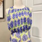 French Corner SoHo Purple Hydrangeas Romper Size Small Open Back Photo 1