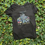 Urban Outfitters Greetings from LA Whimsical Graphic T Shirt Size Small Photo 0