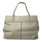 Kate Spade  Cream Wellesley Ostrich Embossed‎ Leather Tote Shoulder Handbag Purse Photo 1
