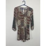 American Eagle  Outfitters Romper Small Paisley‎ Boho  Long Sleeve Photo 2