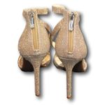 Jessica Simpson Womens Rayli 2 Stilettos Open Toe Evening Sandals Gold 8.5 Photo 3