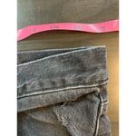 We The Free People Distressed Black Jeans 30 Button Fly Denim Actual 34x29.5 Photo 14