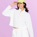 Stoney Clover Lane  X Target Terry Cloth Half Zip pullover Photo 0