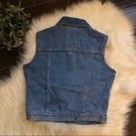 Zana Di Zana•di denim/vinyl denim vest size medium Photo 3