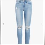 joe's jeans Joe’s Jeans Shailene The Icon Mid Rise Skinny Ankle Light Wash Ripped Denim Photo 2