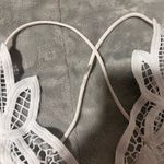 Elegant White Lace Bralette Size XL Photo 2