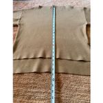 Tahari  T Balloon Sleeve Knit Sweater Camel Brown Dolman Pullover XS/S Photo 4