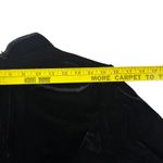 Black‎ Velvet Maxi Dress Pink Rhinestone Beaded Elegant Formal Long Sleeve M VTG Black Size M Photo 9