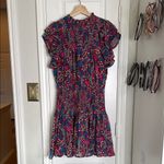 Entro floral smocked waist ruffle mini dress Red Size M Photo 1