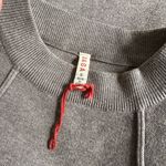 Raga NEW  Taupe Fringed Long Sweater Dress Western Cowgirl Long Sleeve Tunic Photo 2