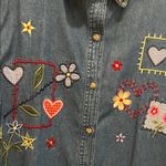Vintage Denim Embroidered Shirt Photo 1